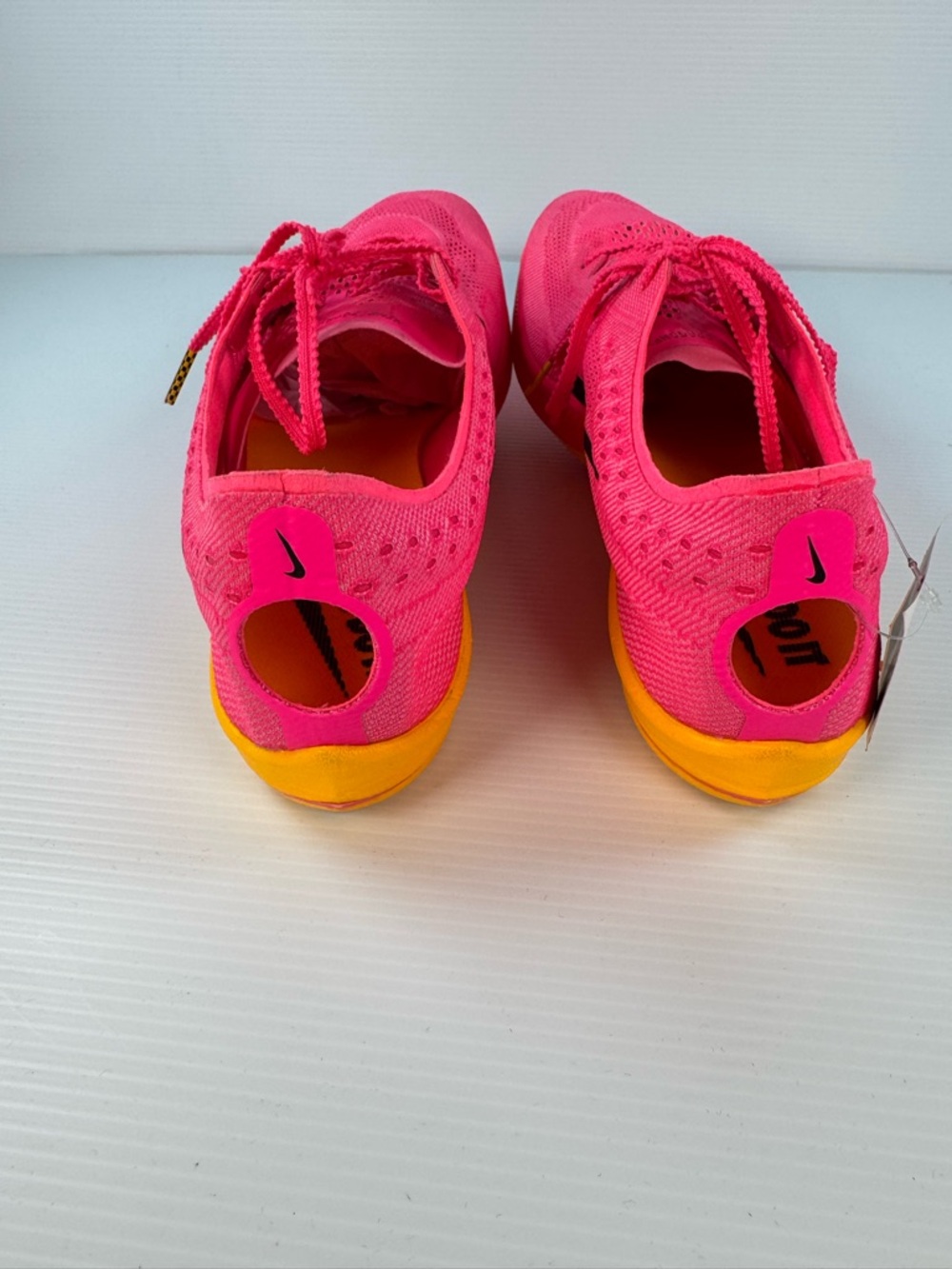 Nike Zoom Victory 5 Track Spikes Hyper Pink Black CV0400-600 Men’s Sz 14 - Picture 4 of 6